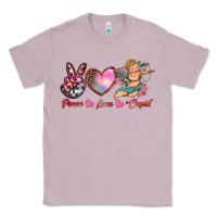 Lilac peace love cupid Classic Tee - RanaPortraitStore