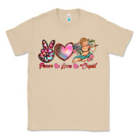 Mushroom peace love cupid Classic Tee - RanaPortraitStore