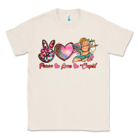 Natural peace love cupid Classic Tee - RanaPortraitStore