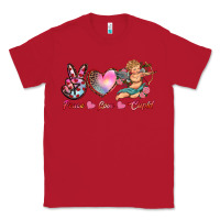 Red peace love cupid Classic Tee - RanaPortraitStore
