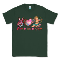 Sports Green peace love cupid Classic Tee - RanaPortraitStore