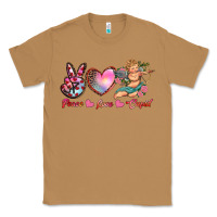 Toasted Coconut peace love cupid Classic Tee - RanaPortraitStore