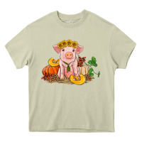 Mossy fall pig Heavy Core Tee - RanaPortraitStore