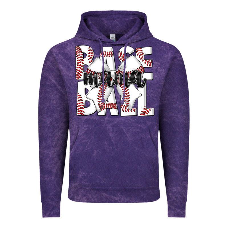 Baseball Mama Vintage Hoodie by CowhideDigitalArt | Teevron