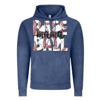 Vintage Denim baseball mama Vintage Hoodie - CowhideDigitalArt