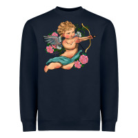 Cupid Valentine's Day Heavyweight Sweatshirt | Teevron