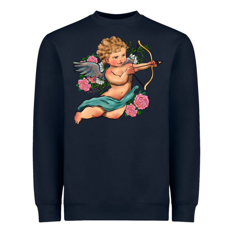 Cupid Valentine's Day Heavyweight Sweatshirt by RanaPortraitStore | Teevron