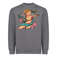 Storm cupid valentine's day Heavyweight Sweatshirt - RanaPortraitStore