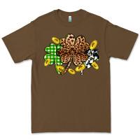 Cacao St. Patrick's Day shamrocks Premium Tee - OliviaCreatesArt