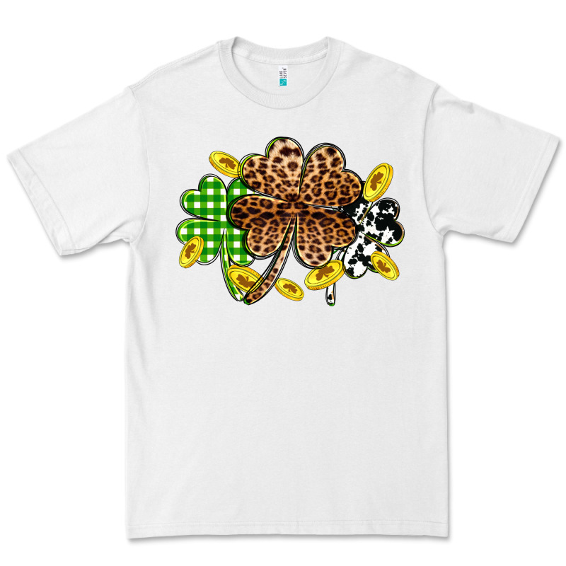St. Patrick's Day Shamrocks Premium Tee by OliviaCreatesArt | Teevron