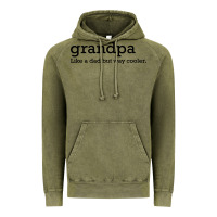 Vintage Olive grandpa Vintage Hoodie - DesigneFamous