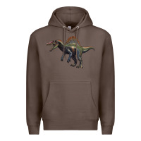 Coffee spinosaurus Premium Hoodie - Artiststas