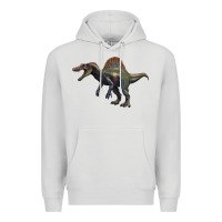 Dove Grey spinosaurus Premium Hoodie - Artiststas