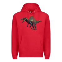 Red spinosaurus Premium Hoodie - Artiststas