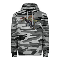Slate Camo spinosaurus Premium Hoodie - Artiststas