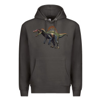 Smoke spinosaurus Premium Hoodie - Artiststas