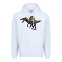 White spinosaurus Premium Hoodie - Artiststas