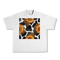 Lunar Rock cowhide leopard sunflower seamless pattern Urban Heavy Tee - BundleAndBundleShop