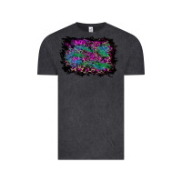 Vintage Black halloween background Vintage Tee - RanaPortraitStore