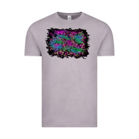 Vintage Zinc halloween background Vintage Tee - RanaPortraitStore