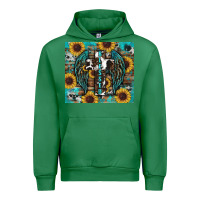 Emerald western blessed sunflower's Urban Hoodie - RanaPortraitStore