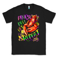 Black pinch peel eat repeat mardi gras olivia Classic Tee - OliviaCreatesArt