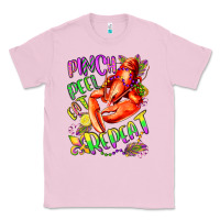 Bubblegum Pink pinch peel eat repeat mardi gras olivia Classic Tee - OliviaCreatesArt