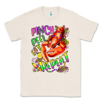 Natural pinch peel eat repeat mardi gras olivia Classic Tee - OliviaCreatesArt