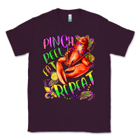 Plum pinch peel eat repeat mardi gras olivia Classic Tee - OliviaCreatesArt
