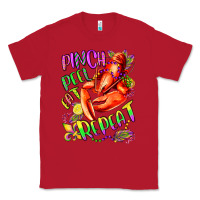 Red pinch peel eat repeat mardi gras olivia Classic Tee - OliviaCreatesArt