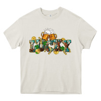 Lucky Beers St. Patrick's Day Heavy Core Tee | Teevron