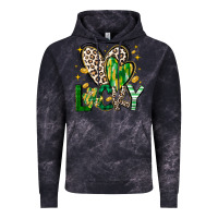 Cloud Black Lucky Saint Patricks Day Vintage Hoodie - CowhideDigitalArt
