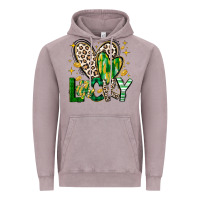 Vintage Zinc Lucky Saint Patricks Day Vintage Hoodie - CowhideDigitalArt
