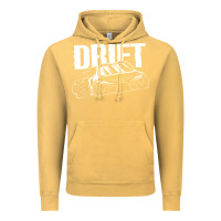 Vintage Mustard Supra Drift Vintage Hoodie - DesigneFamous