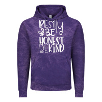 Cloud Purple be silly be honest be kind Vintage Hoodie - DesigneFamous