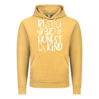 Vintage Mustard be silly be honest be kind Vintage Hoodie - DesigneFamous