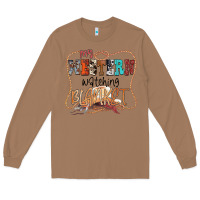 Toasted Coconut My Western Watching Blanket Long Sleeve Tee - CowhideDigitalArt