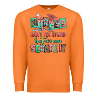 Carrot nurses cant fix stupid but we can sedate it Premium Sweatshirt - RanaPortraitStore