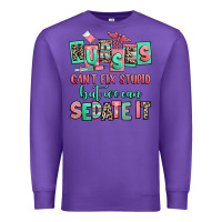 Purple nurses cant fix stupid but we can sedate it Premium Sweatshirt - RanaPortraitStore