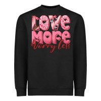 Black love more worry less Heavyweight Sweatshirt - RanaPortraitStore