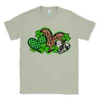 Matcha st patricks day western hearts Classic Tee - Artiststas