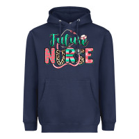 Navy future nurse Heavyweight Hoodie - RanaPortraitStore