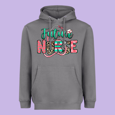 Future Nurse Heavyweight Hoodie Designed By Ranaportraitstore