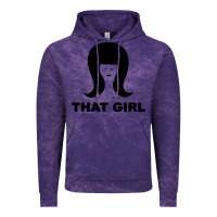Cloud Purple that girl Vintage Hoodie - DesigneFamous
