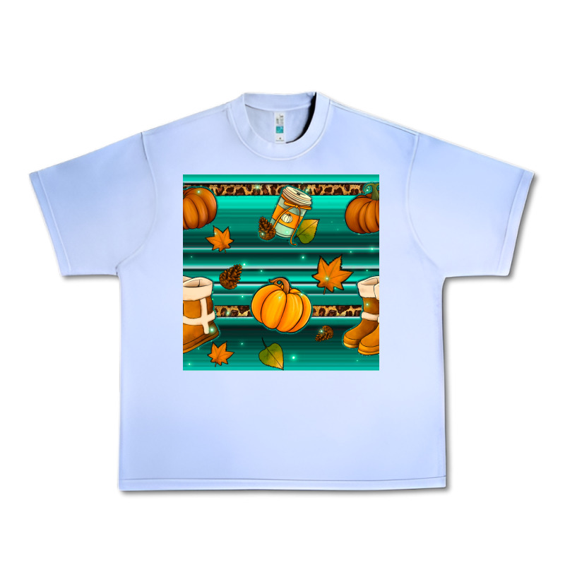 Autumn Seamless Pattern Urban Heavy Tee by BundleAndBundleShop | Teevron