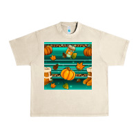 Sandshell autumn seamless pattern Urban Heavy Tee - BundleAndBundleShop