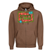 Chestnut summer vibes watermelon Zipper Hoodie - JahusDesignShop