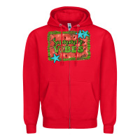 Red summer vibes watermelon Zipper Hoodie - JahusDesignShop