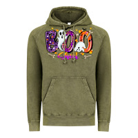 Vintage Olive boo sheet Vintage Hoodie - CowhideDigitalArt