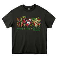 Asphalt Peace love dia de los muertos Mexico Heavy Core Tee - HowdyJamesFarm
